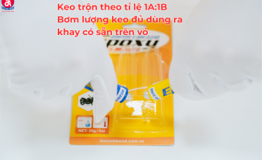 Hướng dẫn cách pha keo Epoxy 2 thành phần chuẩn kỹ thuật hiệu quả nhất 2025